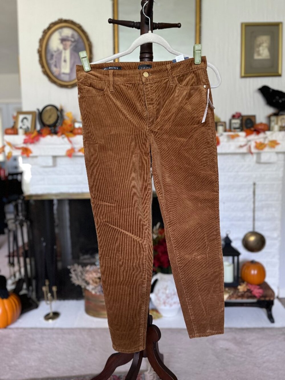 NWT Talbots 6P Light Brown Corduroys  NEVER WORN
